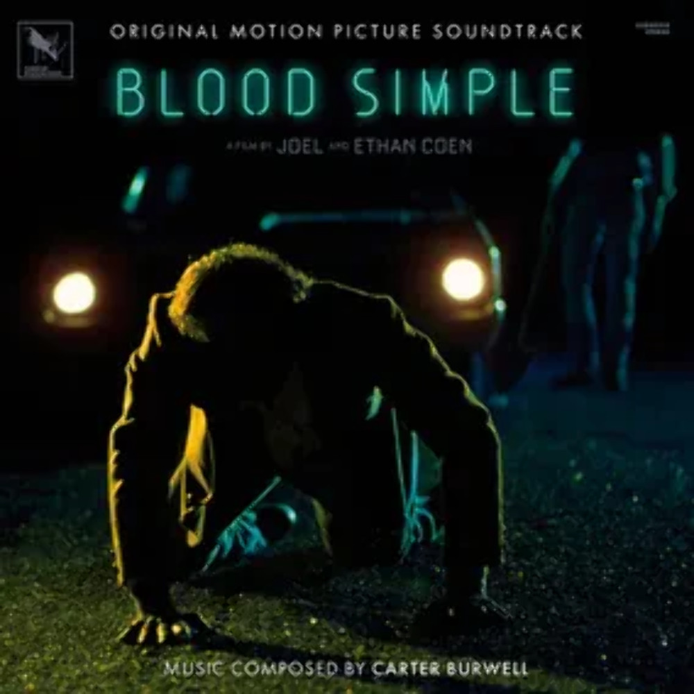 Carter Burwell - Blood Simple (Оригинальный саундтрек к фильму) НОВЫЙ винил