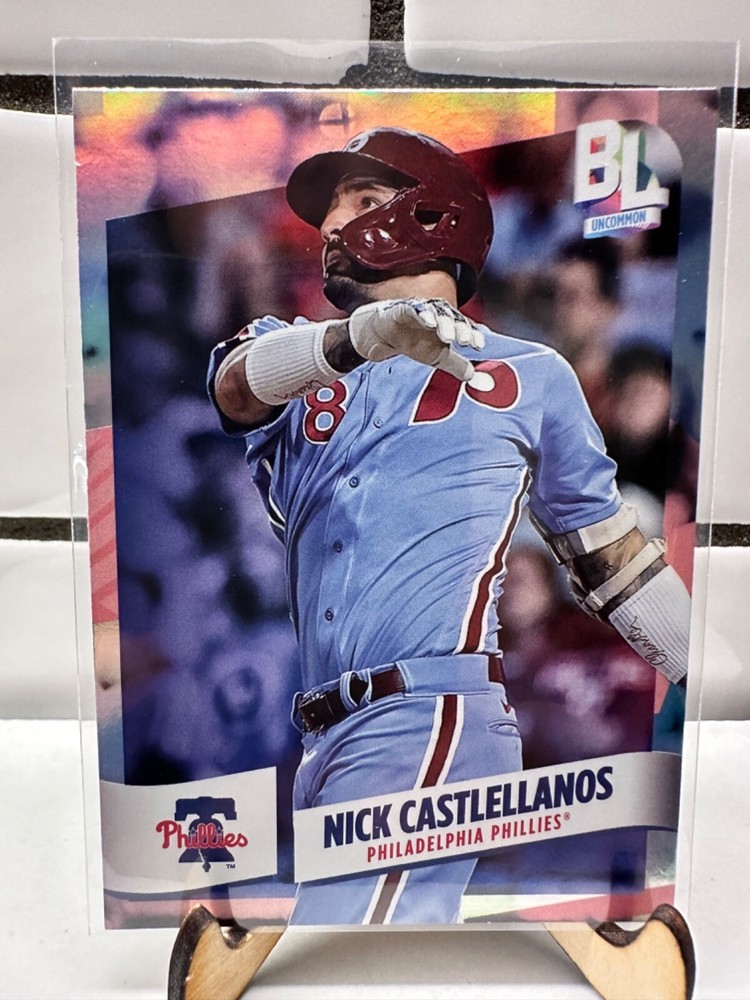 2024 Topps Big League Uncommon Foil #243 Nick Castellanos Phillies