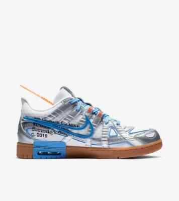 Nike Air Rubber Dunk Off-White UNC | CU6015-100 | EU 49.5 | OVP | NEU