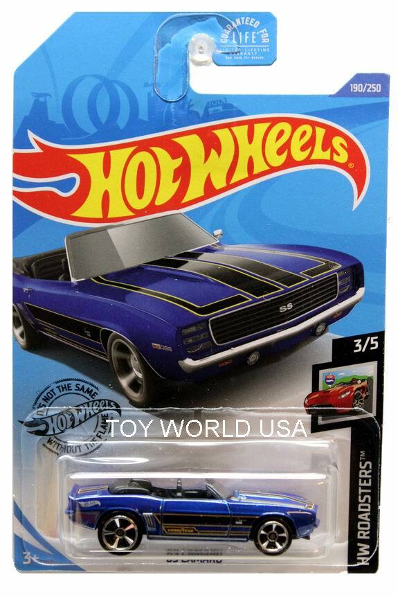 2020 Hot Wheels #190 HW Roadsters '69 Camaro