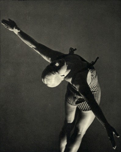 Photogravure Originale JO 1936 - Leni Riefenstahl & Walter Frentz - Tirage Vintage