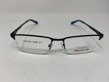 Colours By Alexander Julian Eyeglasses Frame FLECK 54-18-145 Sepia Teal YX25