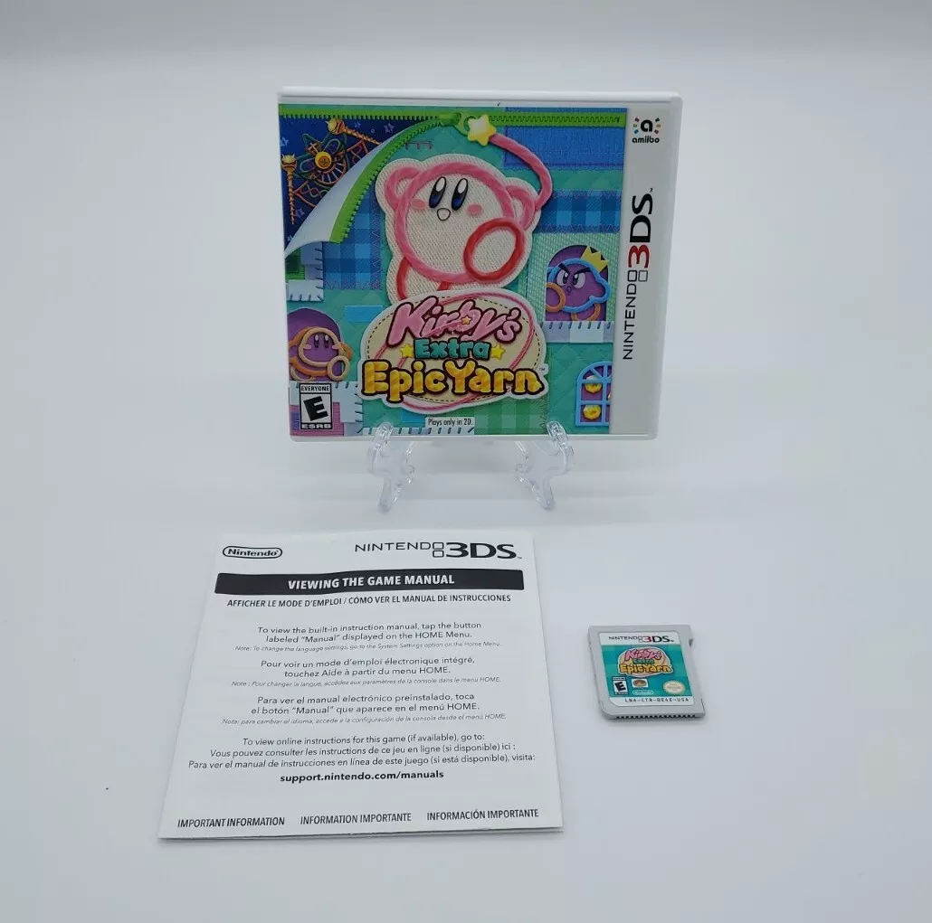 Kirby's Epic Yarn - 3DS and 2DS, Wii and Wii U - Kids Age Ratings