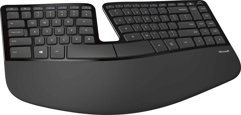Microsoft Sculpt Ergonomic (5KV-00001) Keyboard - SINGLE