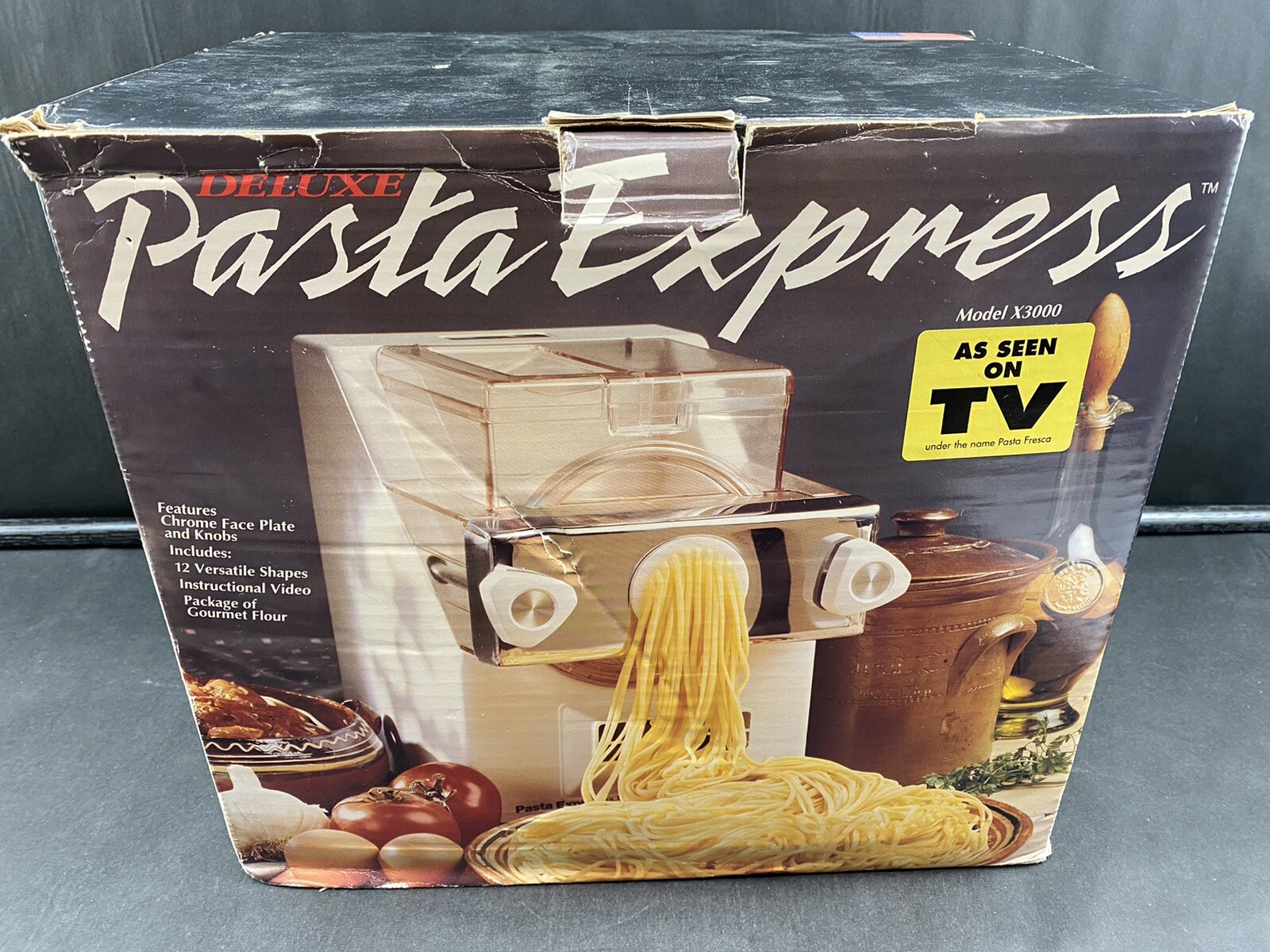Deluxe Pasta Express Model X3000 Electric Pasta Machine New In Box. eBay