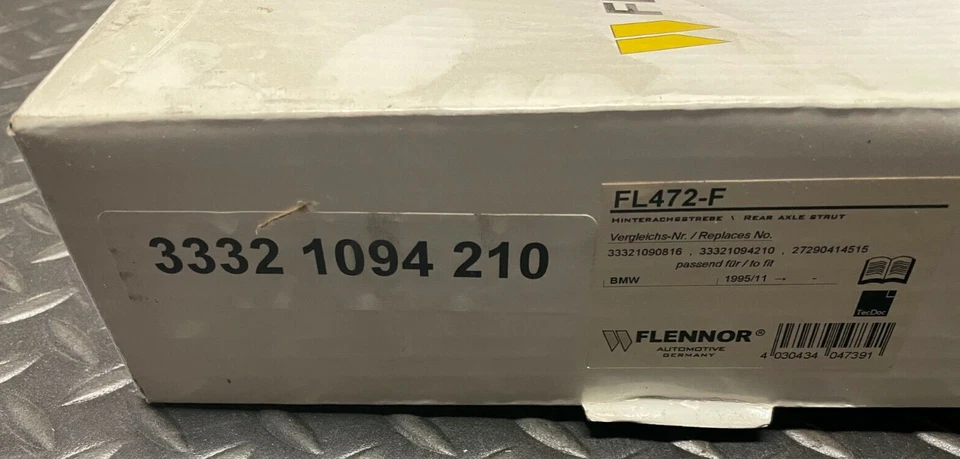 Flennor Rear RH Upper Control Arm - 33-32-1-094-210 / FL472-F - For BMW - Image 3 of 4