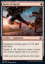 MTG Boots of Speed (133) Adventures in the Forgotten Realms  LP