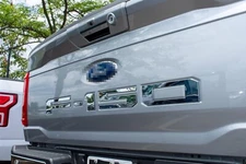 3D Raised Chrome Tailgate Inserts Letters Emblems fit for F-150 2021-2024