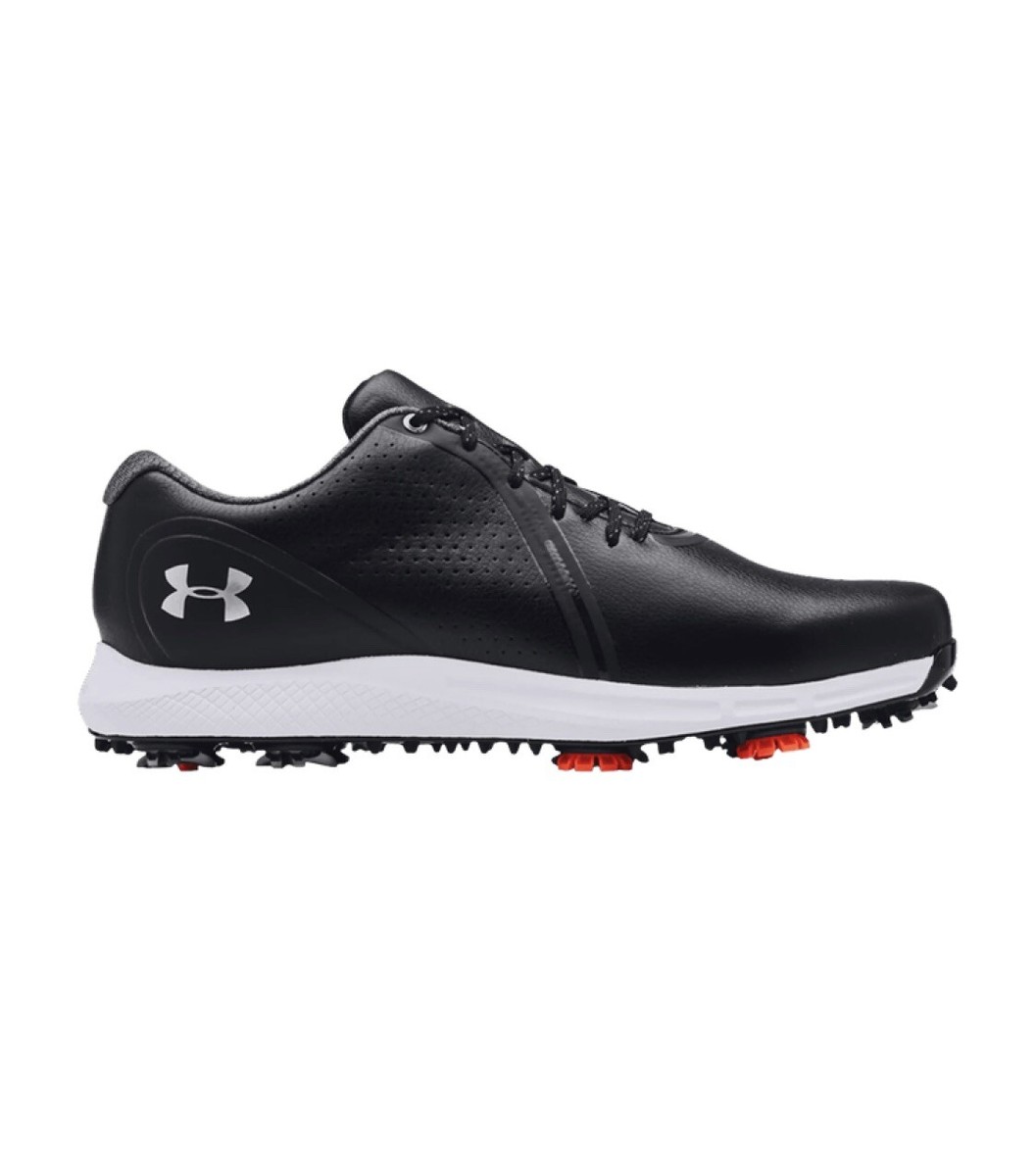 Under Armour Charged Draw Black RST Golf Shoes Cleats 
