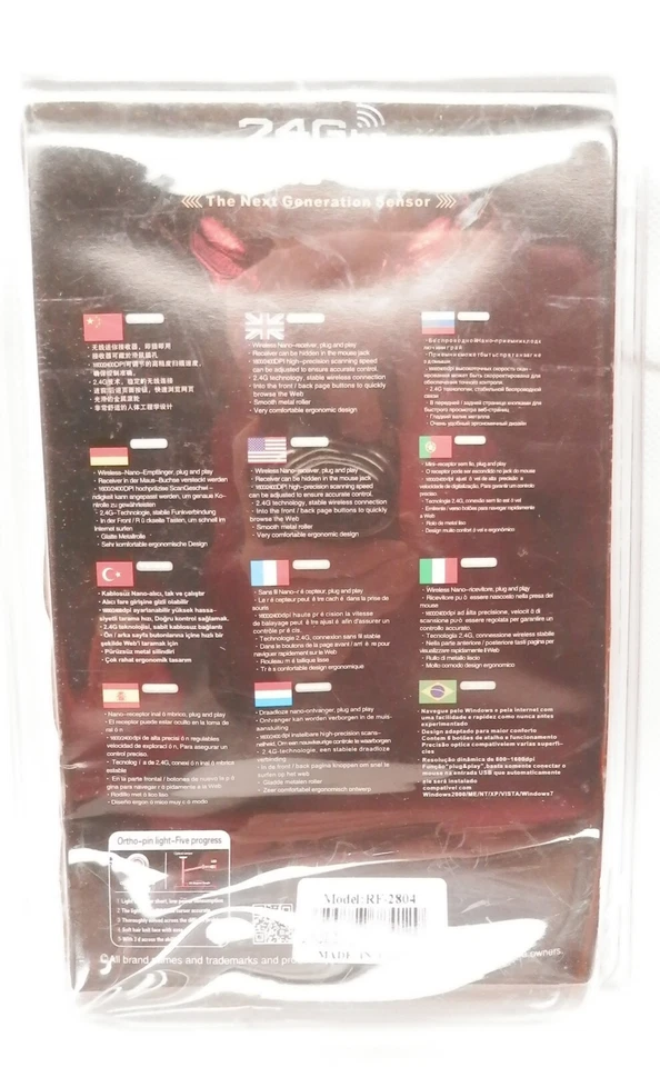 "The Next Generation Sensor" 2.4ghz Wireless Mouse for Windows/Mac - Image 2 of 2