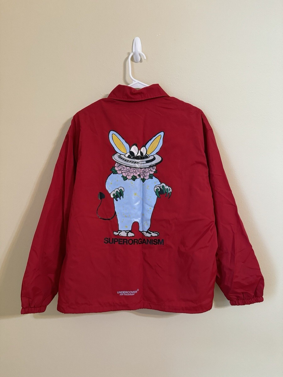 Undercover New Jun Takahashi Superorganism Windbreaker Jacket Red