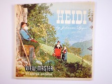 View-Master - Heidi Johanna Spyri's 3 reels booklet B425 -EG4