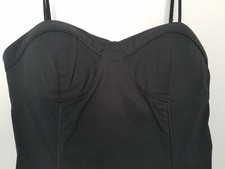 Guess Black Spaghetti Strap Summer Dress Womens Size L