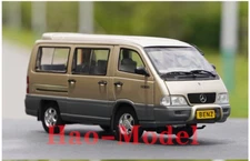 1:24 Benz MB100 Van Model Hobby Gifts Display Collection Ornaments Black/Gold