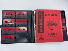 German Headstart Defense Language Institute Audio Course Vintage