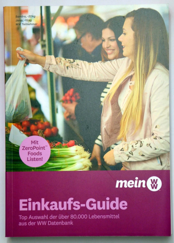 Weight Watchers Einkaufs-Guide - Einkaufsführer 2020-23 *mit ZeroPoint Foods* - Bild 1 von 1