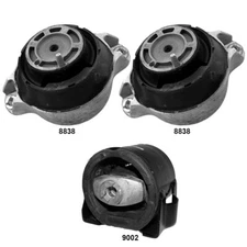 Engine Motor Mounts & AUTO Trans Mount 3PCS for Mercedes-Benz 400E, 400SE 4.2L