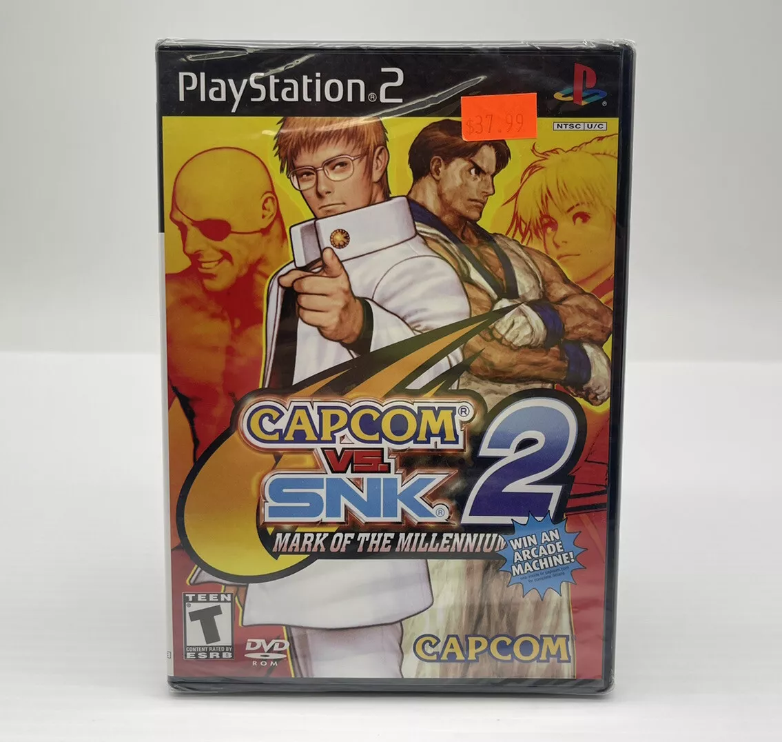 Capcom vs. SNK 2: Mark of the Millennium 2001 (USA) PS2 ISO