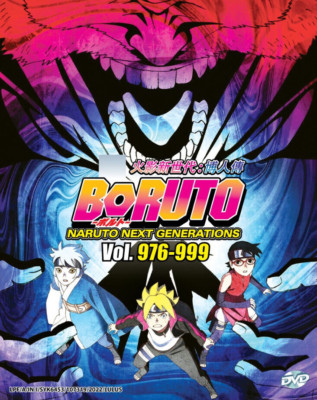 DVD BORUTO: Naruto Next Generations BOX 36 (Vol.976-999) English Subs All Region