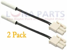 2 Pack Refrigerator Thermistor for Whirlpool, AP6006068, PS11739132, WP2188820
