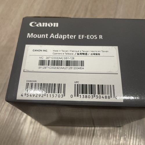 Canon EF-EOS R Lens Mount Adapter - Picture 3 of 3