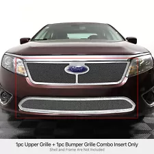 For 2010-2012 Ford Fusion Mesh Premium Grille Combo Insert