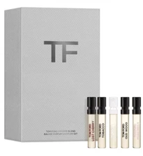 Tom Ford Private Blend Unisex Scents 5 Spray Vial Samplers Set, .07oz/2ml Each