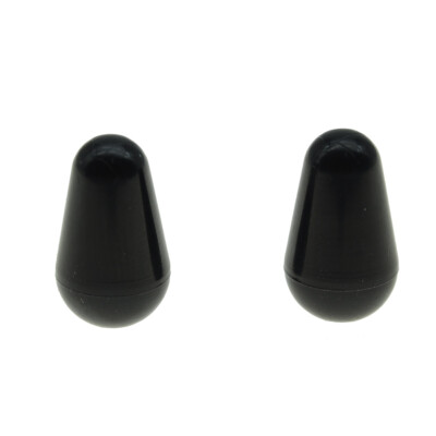 2x Black Oak Grigsby Type Switch Tip ST Lever Switch Cap Knob for USA Fender