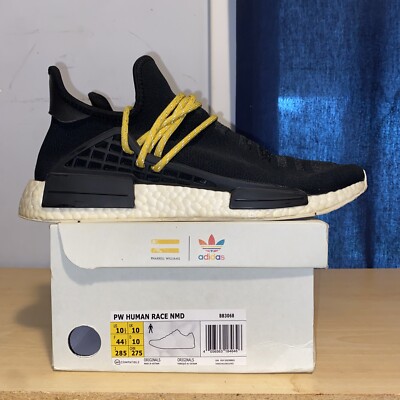 Size 10.5 - adidas NMD Human Race x Pharrell Black 2016 | eBay Size 10.5 - adidas NMD Human Race x Pharrell Black 2016 | eBay
