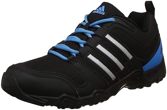 PONY Scarpe da allenamento Adidas da uomo con lacci in rete (NERO METSIL SOLBLU)