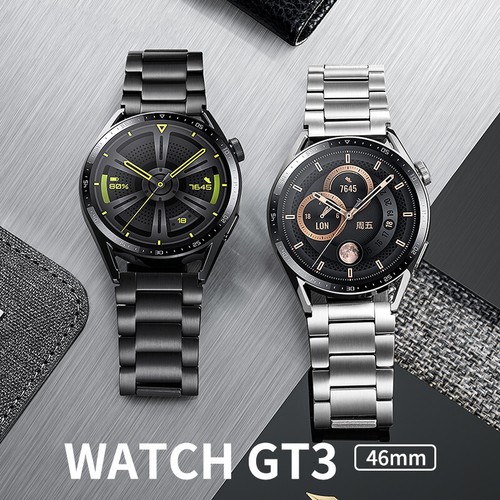 22mm Solid Titanium Watch Band Strap For HUAWEI Watch GT 3 Pro GT 2 2E