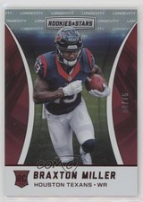 2016 Panini Rookies & Stars One Star Longevity /75 Braxton Miller #165 0q3