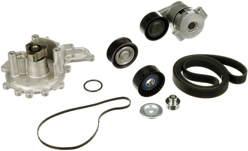 GATES-OE KP16PK1640 Water Pump + V-Ribbed Belt Kit for FORD - Image 12