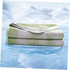 Cooling Blanket 50"x70", Q-Max 0.5 Cooling Throw 50"x 70" 07-tie Dye Green