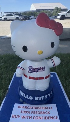 TEXAS RANGERS HELLO KITTY BOBBLEHEAD 7-19-25 THEME NIB! | eBay
