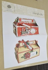 Anna Griffin Treat Boxes kit from the Create Event #10  NEW All Dies & Materials