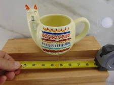 Alpaca Large Mug Ceramic Coffee Cup 16 oz modern gourmet foods
