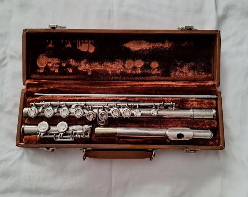 Vintage Artley Flute In Flutes for sale - eBay
