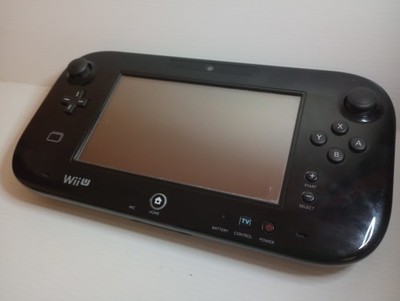 Nintendo Official Wii U Gamepad ONLY OEM Genuine WUP-010 Black