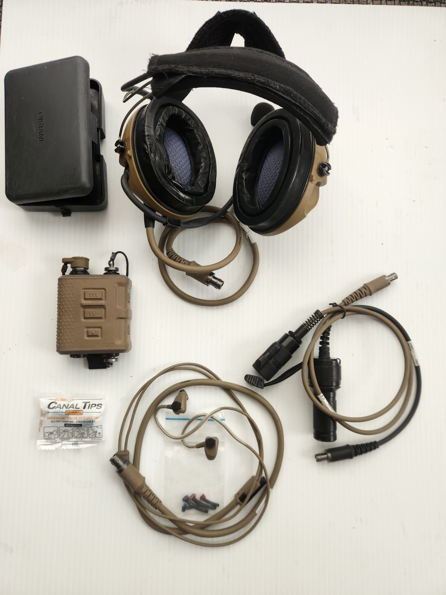 Genuine INVISIO T5, X5 FULL Kit With V60 PTT(Tricom)/battbox