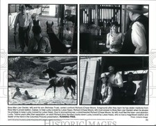 2000 Press Photo Jan Decleir and Chase Moore in scenes from 