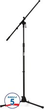 On-Stage Stands MS7701B Euro Boom Microphone Stand 5-pack