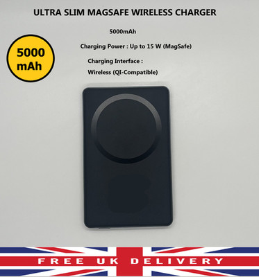 5000mAh Wireless MagSafe Ladegerät - Quick Charge Ideal für iPhone 12/13/14/15/16
