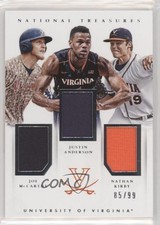 2015 Panini National Treasures College 85/99 Justin Anderson Nathan Kirby 0c2