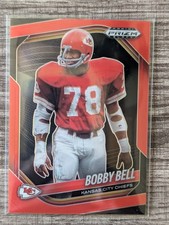 Bobby Bell 2025 Panini Prizm Black Prizms Red /299