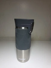 Contigo AutoSeal Stainless Steel Ignite Spill-Proof Travel Mug 16oz SilvBPA free