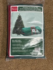New Christmas Tree Storage Bag Up to 9 Ft Tree Heavy Duty Durable Holiday Green