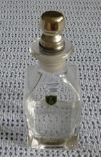 Vintage St Andrews Old Course Cologne After Shave Bottle Burns Crystal glass emp