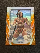 2026 Topps Chrome WWE Bianca Belair Base /25 Orange Refractor CY61