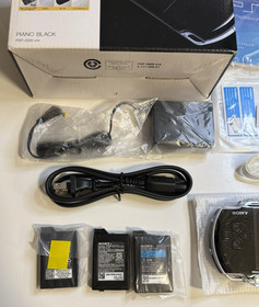 ✅Sony PSP 3000 Black Value Pack Body Open Box w/ Accessories + 512GB Japan✅